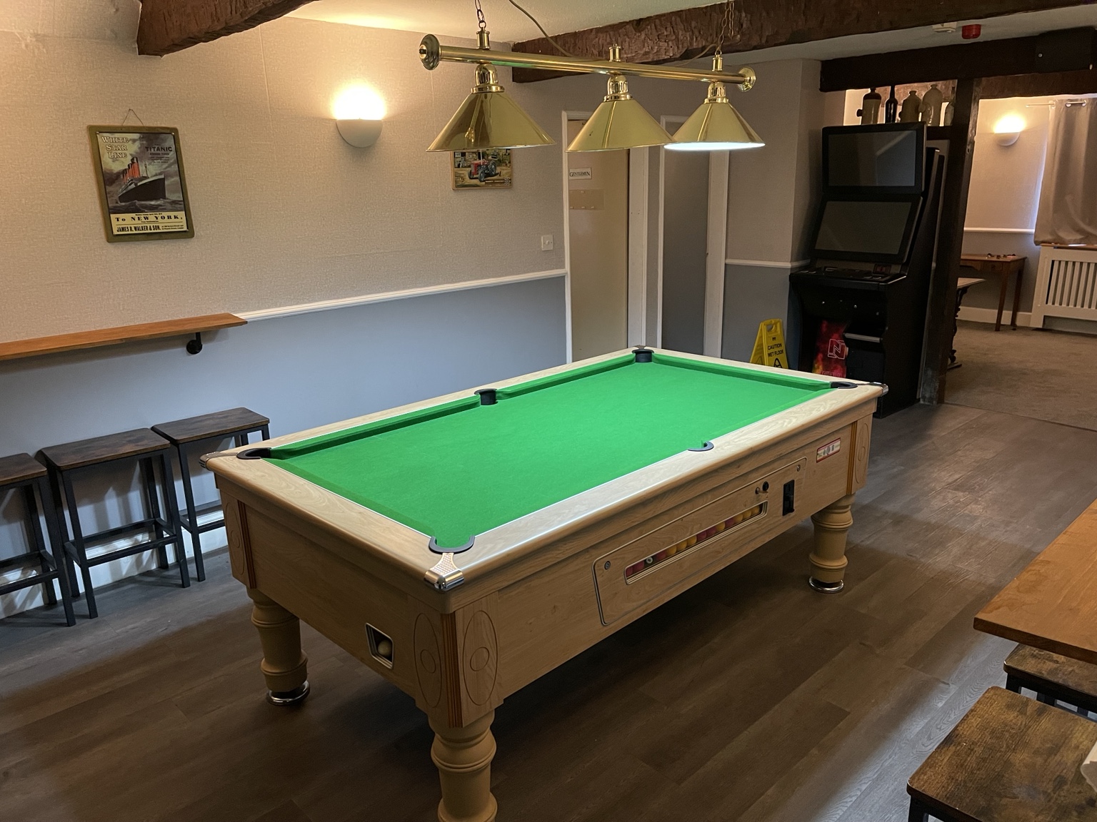 Pool table